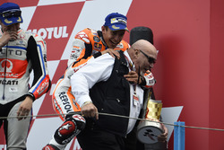 Podium: 2e plaats Marc Marquez, Repsol Honda Team