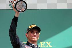 Podio: tercero Max Verstappen, Red Bull Racing