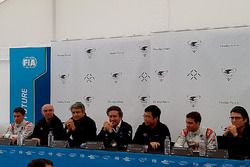 Conferencia de prensa con Loic Duval, Dragon Racing y Jérôme d'Ambrosio, Dragon Racing