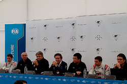 Conferenza stampa con Loic Duval, Dragon Racing e Jérôme d'Ambrosio, Dragon Racing