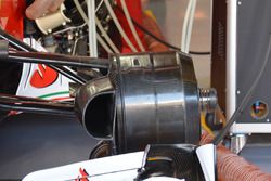 Ferrari SF16-H front brake duct detail