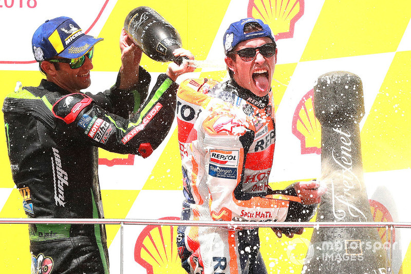 Marc Marquez, Repsol Honda Team, Alex Rins, Team Suzuki MotoGP, Johann Zarco, Monster Yamaha Tech 3
