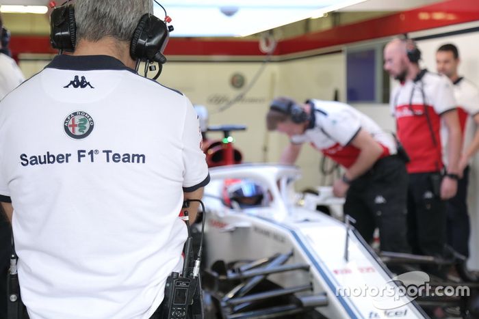 Tatiana Calderón, Sauber C37 piloto de prueba