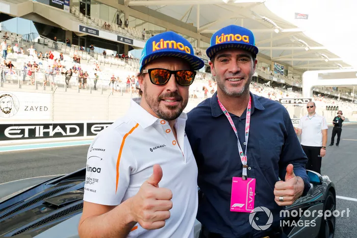 Fernando Alonso, McLaren y Jimmie Johnson