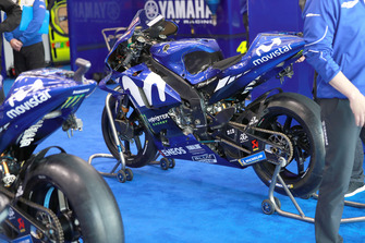 La moto de Maverick Viñales, Yamaha Factory Racing