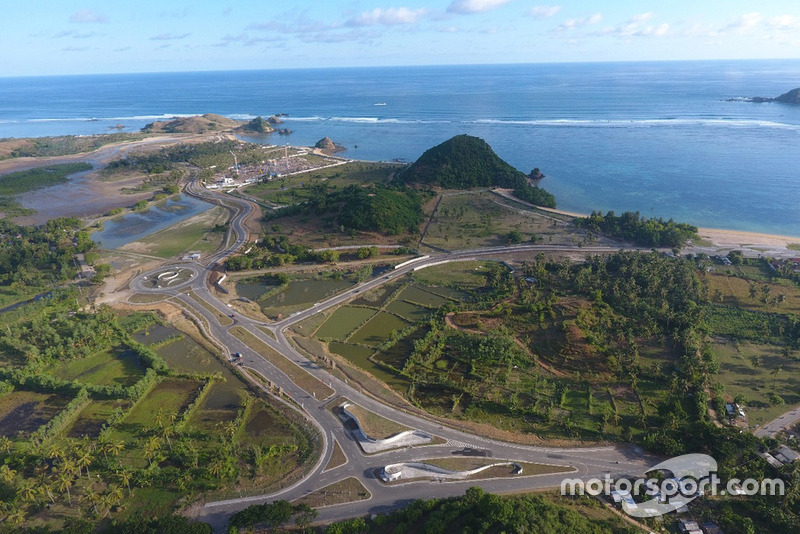 Lokasi street circuit MotoGP di Mandalika