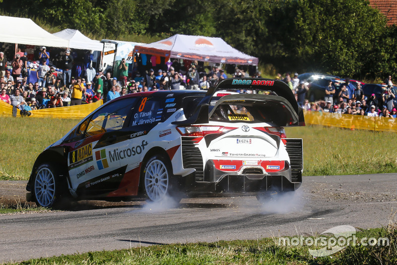 Ott Tanak, Martin Järveoja, Toyota Yaris WRC, Toyota Gazoo Racing
