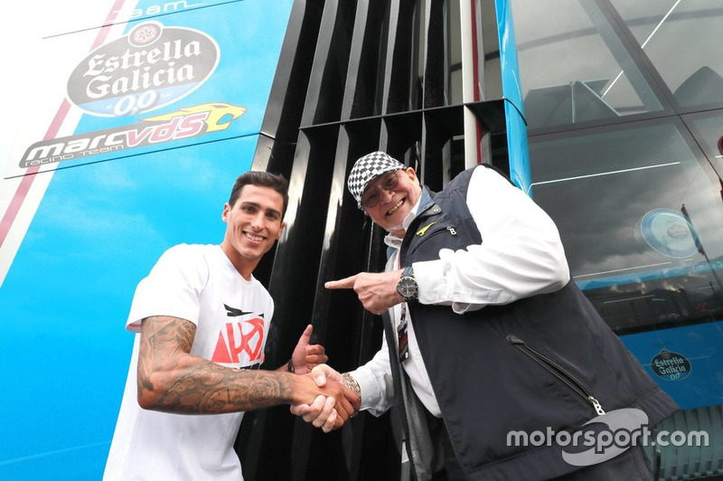 Xavi Vierge, Marc VDS Racing, mit Marc van der Straten