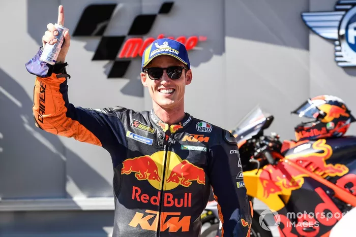 Ganador de la pole Pol Espargaró, Red Bull KTM Factory Racing 