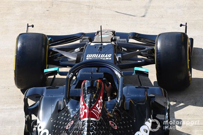 El coche de Lewis Hamilton, Mercedes F1 W11