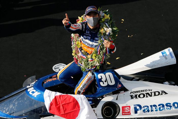 Ganador Indy 500: Takuma Sato, Rahal Letterman Lanigan Racing Honda
