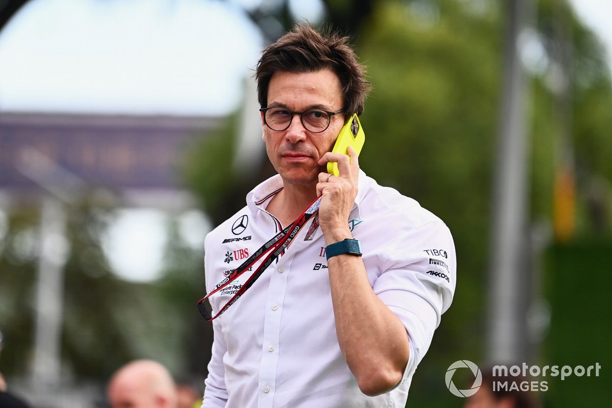 Toto Wolff, Team Principal and CEO, Mercedes AMG 