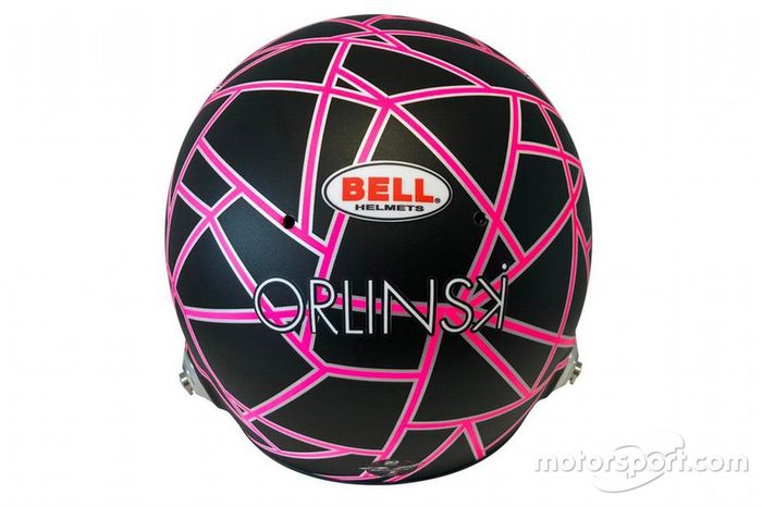 El casco de Romain Grosjean, Haas F1, para el GP de Francia