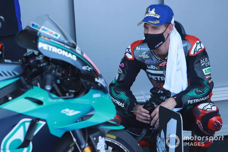 Polesitter Fabio Quartararo, Petronas Yamaha SRT