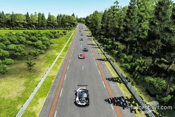 #93 Porsche Esports Team Porsche 911 RSR: Nick Tandy, Ayhancan Güven, Joshua Rogers, Tommy Ostgaard