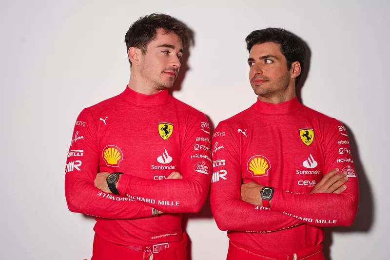 Carlos Sainz, Ferrari, 
Charles Leclerc, Ferrari