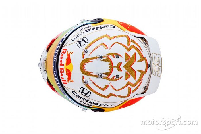 Nuevo casco de Max Verstappen 2020