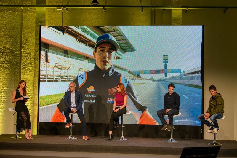 Marc Márquez, en la presentación de DAZN F1 2021