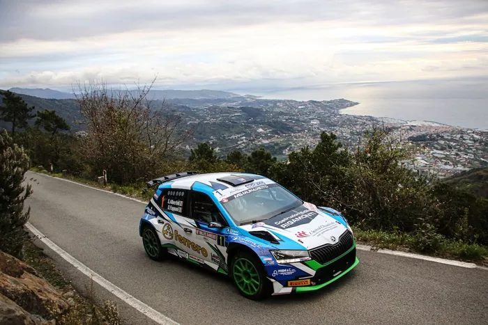 Stefano Albertini, Danilo Fappani, BS Sport, Skoda Fabia Rally2 Evo  
