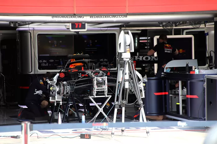 Frontal del Red Bull Racing RB16B