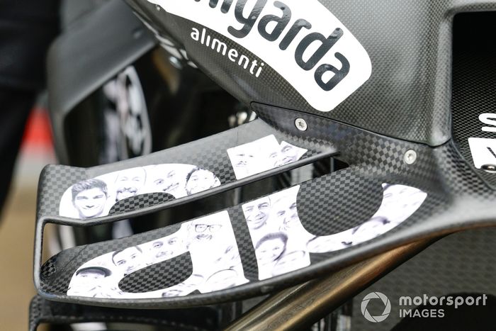 Aprilia Racing Team bike detail