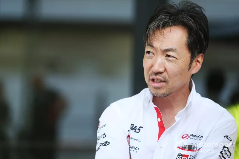 Ayao Komatsu, directeur d'équipe, Haas F1 Team