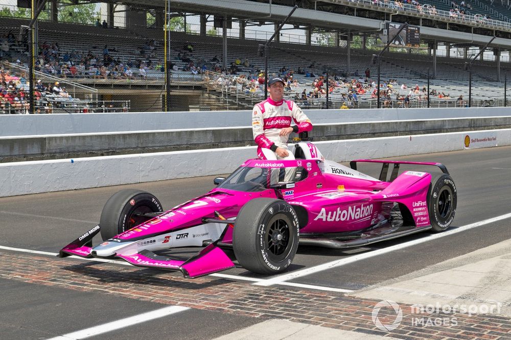 Kyle Kirkwood, foto de calificación de Andretti Autosport Honda