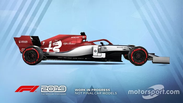 Livrée Alfa Romeo dans F1 2019