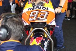 Nuevo carenado Honda HRC, moto Marc Márquez