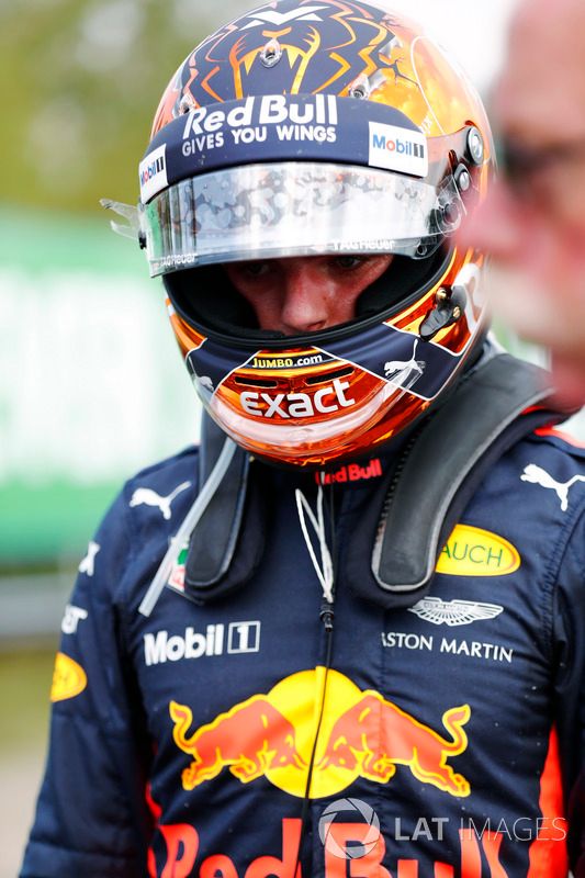 Max Verstappen, Red Bull Racing después de su retiro