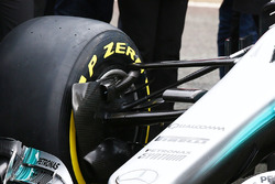 Mercedes AMG F1 W08: Aufhängung