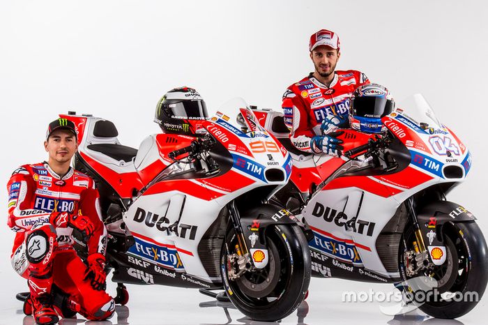 Jorge Lorenzo, Andrea Dovizioso, Ducati Team