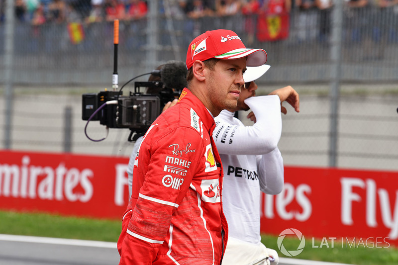 Lewis Hamilton, Mercedes AMG F1, Sebastian Vettel, Ferrari