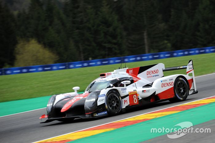 #8 Toyota Gazoo Racing Toyota TS050 Hybrid: Anthony Davidson, Sébastien Buemi, Kazuki Nakajima