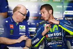 Valentino Rossi, Yamaha Factory Racing, et Silvano Galbusera