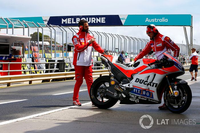 Andrea Dovizioso, Ducati Team bike