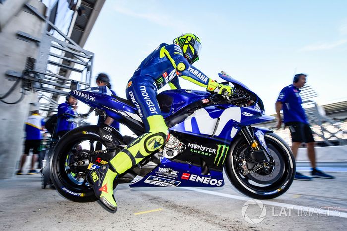 Valentino Rossi: “Fizemos a escolha de pneus correta. Eu sabia que poderia... quer dizer, eu sabia que era mais rápido que em Jerez. Eu queria tentar o pódio, porque seria um resultado importante para mim, para a minha equipe e para a Yamaha.”