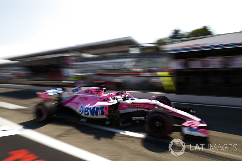 10: Sergio Perez, Force India VJM11, 1'12.774