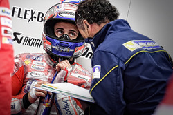 Andrea Dovizioso, Ducati Team, Michelin engineer