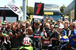 Le vainqueur Jonathan Rea, Kawasaki Racing
