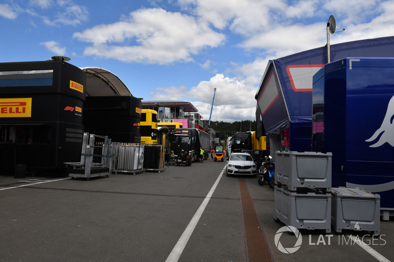 Motorhome Pirelli in costruzione