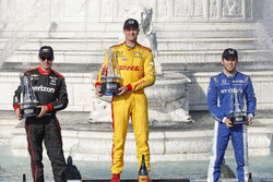Podium: 1. Ryan Hunter-Reay, 2. Will Power, 3. Ed Jones