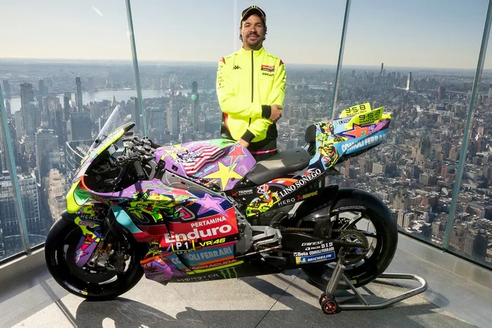 VR46 USGP特別カラーリング 