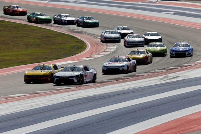Tyler Reddick channels Michael Jordan with first three-peat 133 Todd Gilliland, Front Row Motorsports, Denny Hamlin, Joe Gibbs Racing