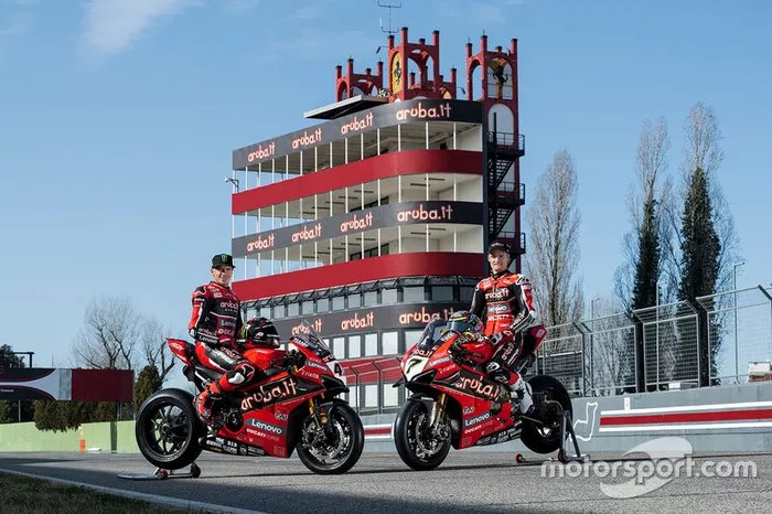 Scott Redding et Chaz Davies, Aruba.it Racing Ducati