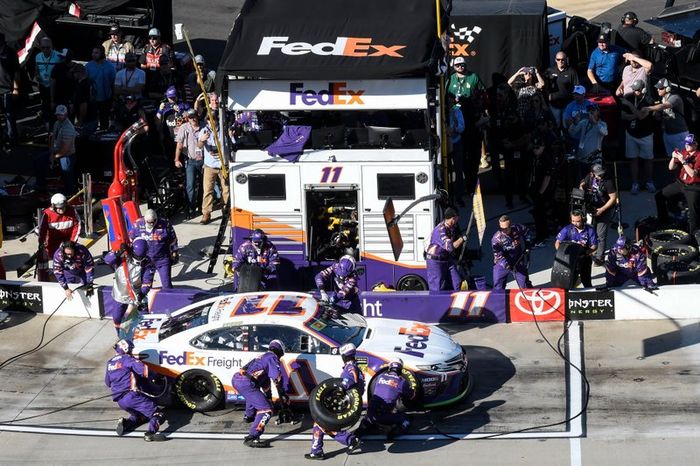 Denny Hamlin, Joe Gibbs Racing, Toyota Camry FedEx Freight