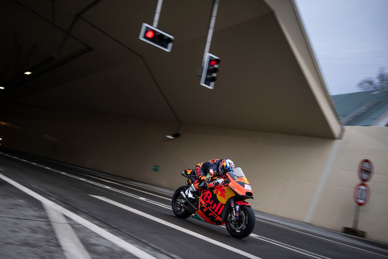 Miguel Oliveira, Red Bull KTM Factory Racing goes Gleinalmtunnel