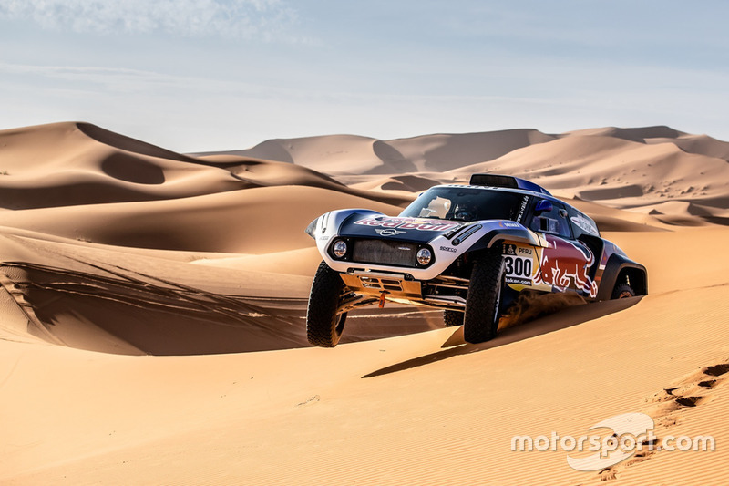 Carlos Sainz, Lucas Cruz, MINI John Cooper Works Buggy, X-raid MINI JCW Team