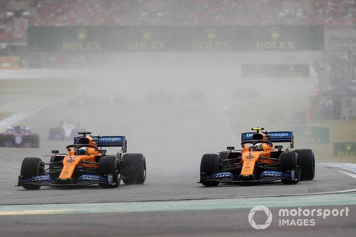 Carlos Sainz Jr, McLaren MCL34, batallas con Lando Norris, McLaren MCL34