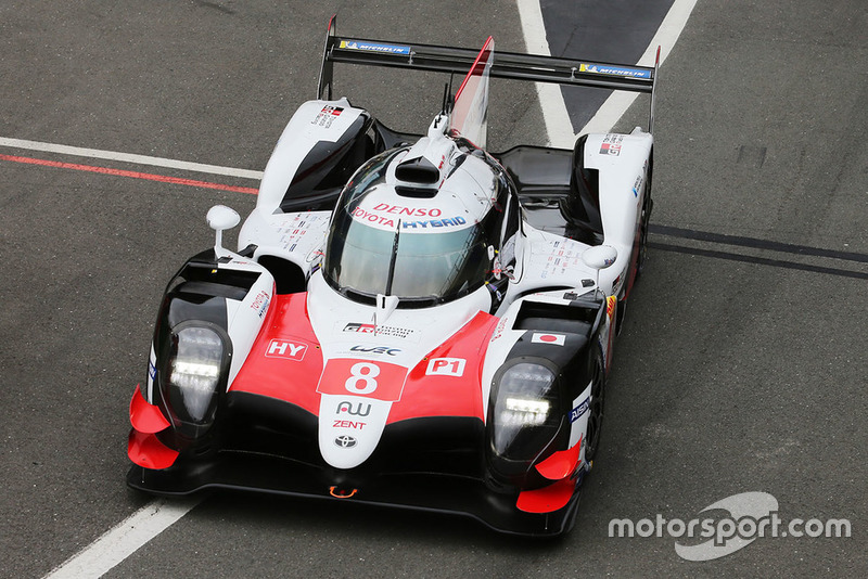 #8 Toyota Gazoo Racing Toyota TS050: Sebastien Buemi, Kazuki Nakajima, Fernando Alonso